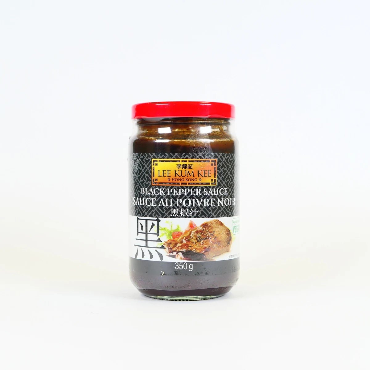 Salsa di Pepe Nero Lee Kum Kee 350g