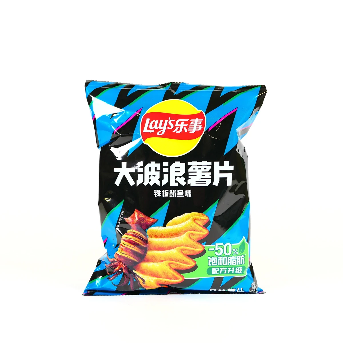 Patatine Ondulate Lay's Gusto Calamaro Pia. 70g