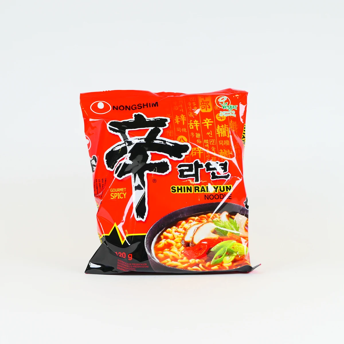 Ramen Ist. Non. Shin Ramyun Piccante Vegan 120g