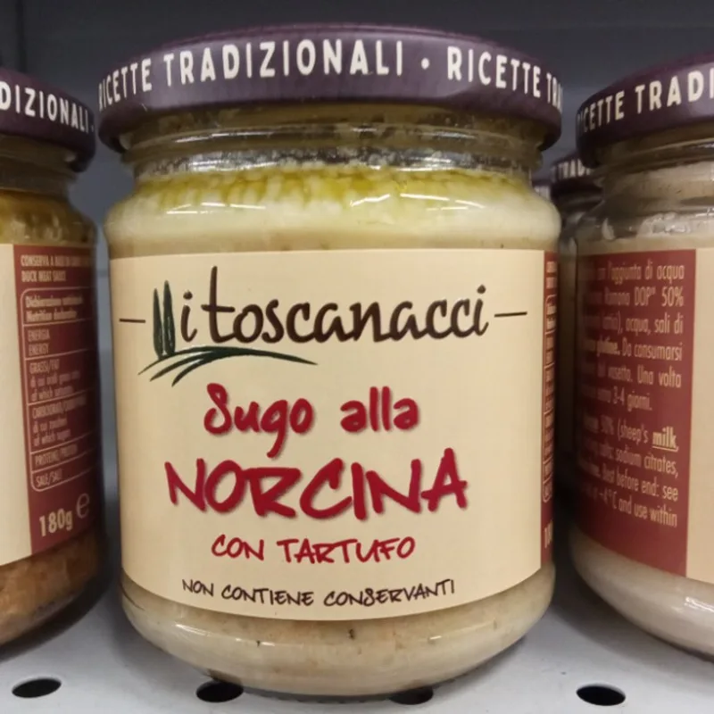 SUGO NORCINA C/TART.I TOSC. GR180