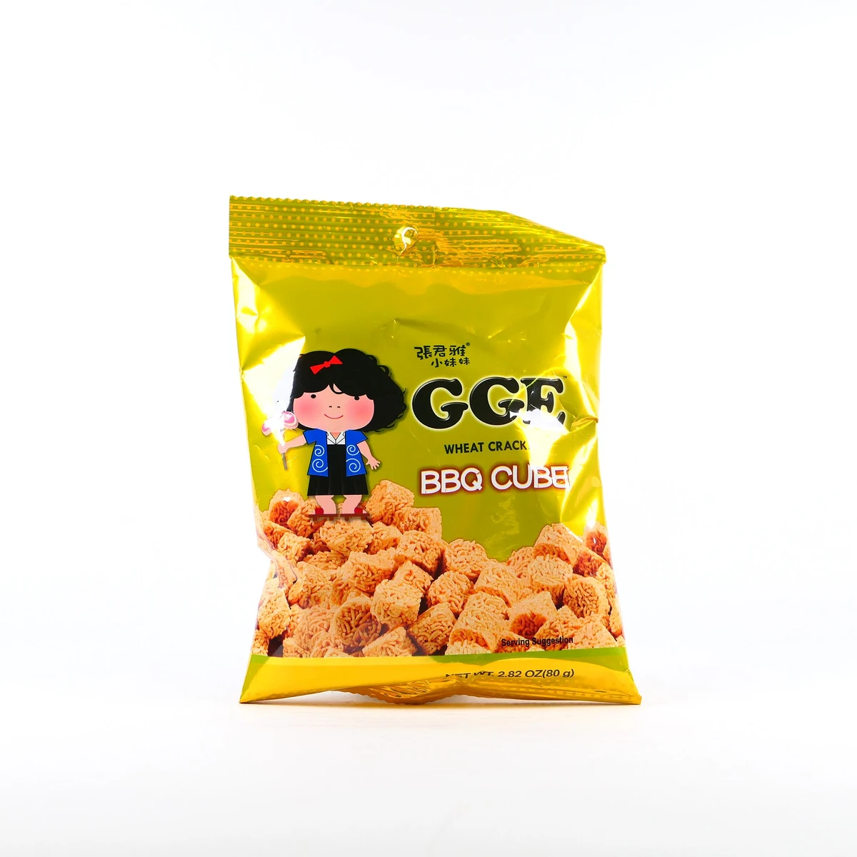 Cracker di Grano GGE Gusto BBQ Cubi 80g