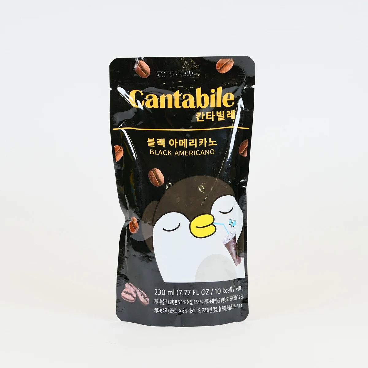 CAFFÈ CANTABILE BLACK AMERICANO SENZA ZUCCHERO 230ML