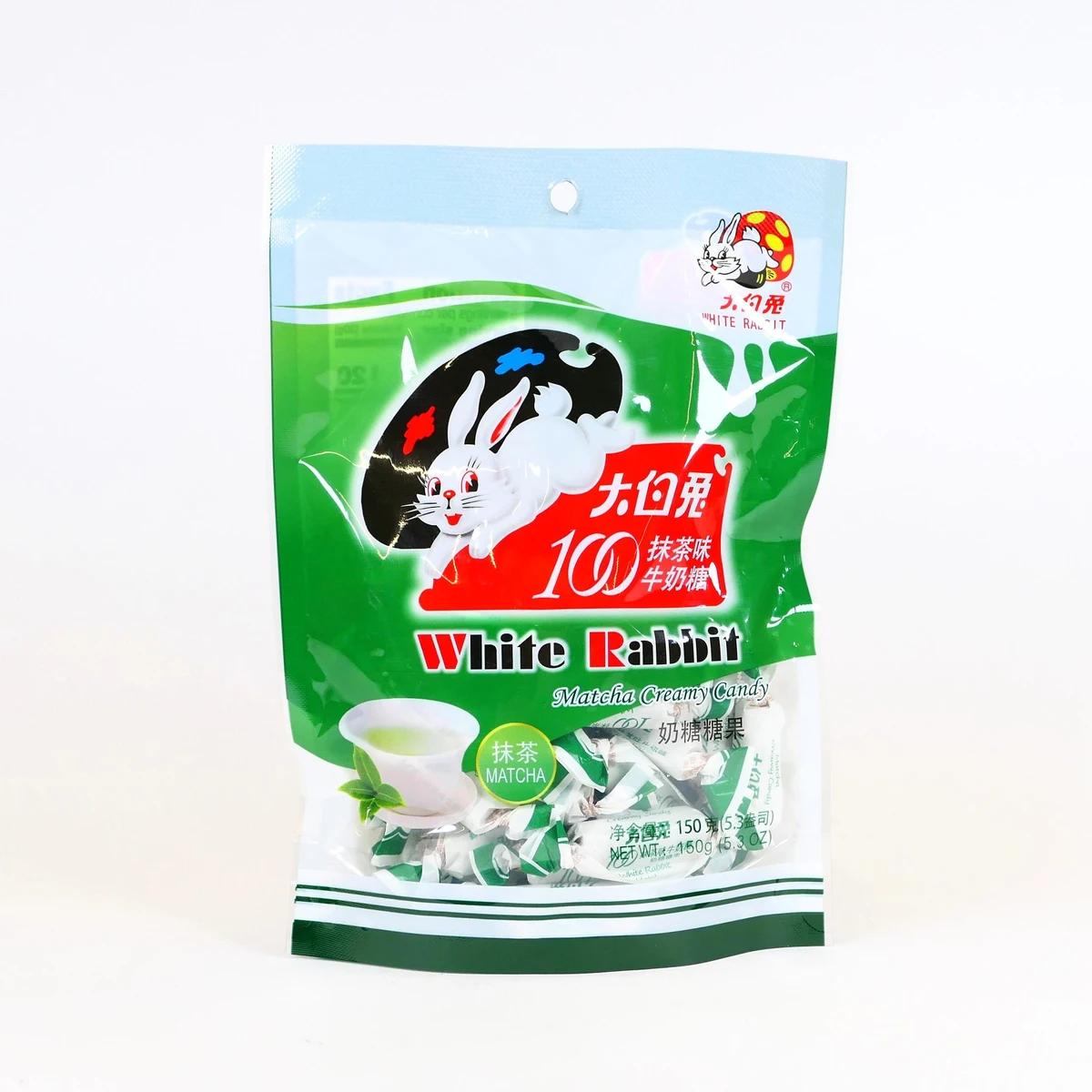 Caramelle al Latte White Rabbit Gusto Matcha 150g