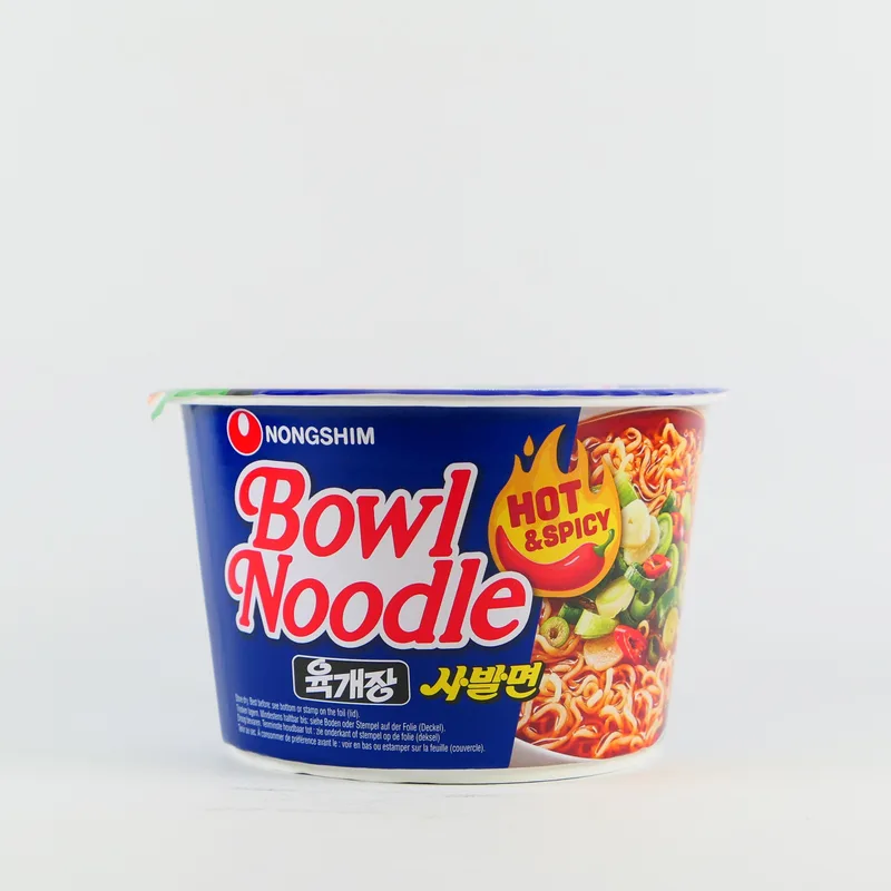 Ramen Ist. Nongshim Bowl Noodle Hot Spicy 100g