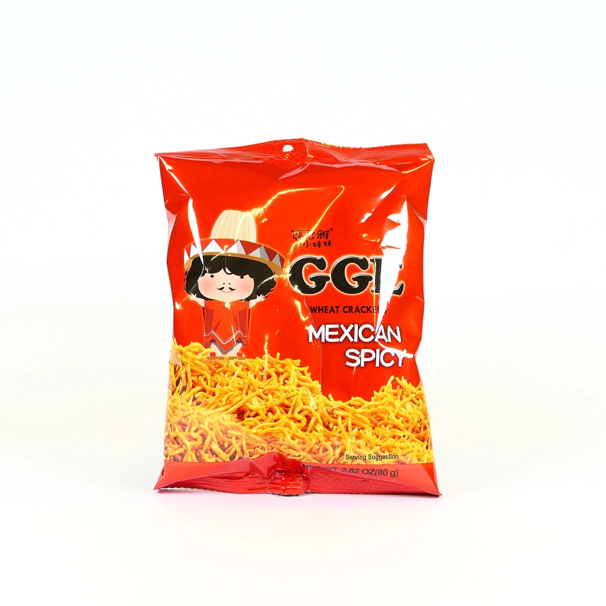 Crackers di Grano GGE Gusto Messicano Piccante 80g