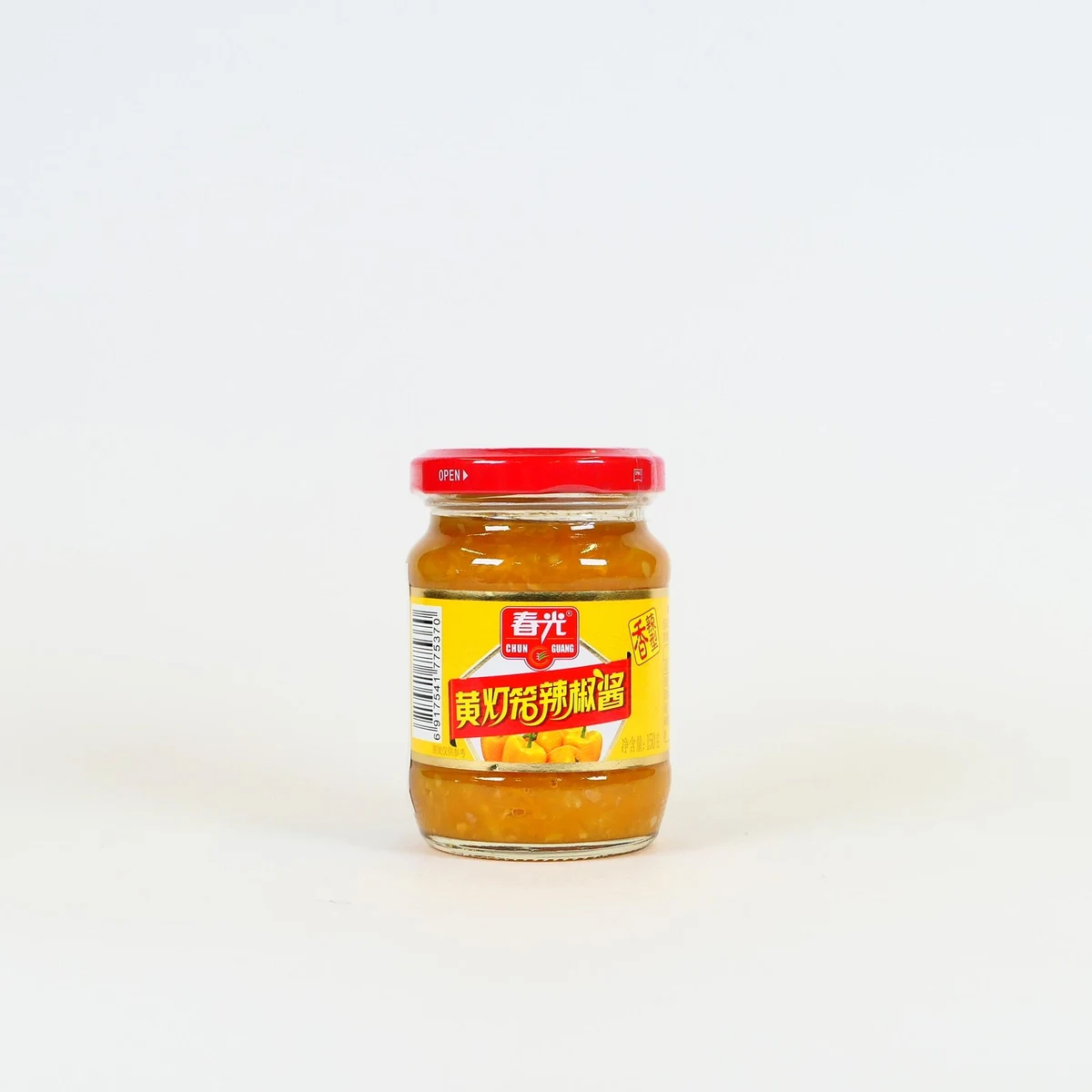 Salsa Pic. Chun Guang Pep. Lanterna Gialla 150g