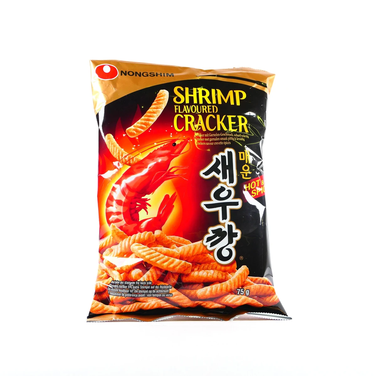 Snack Nongshim Gusto Gamberetto Piccante 75g