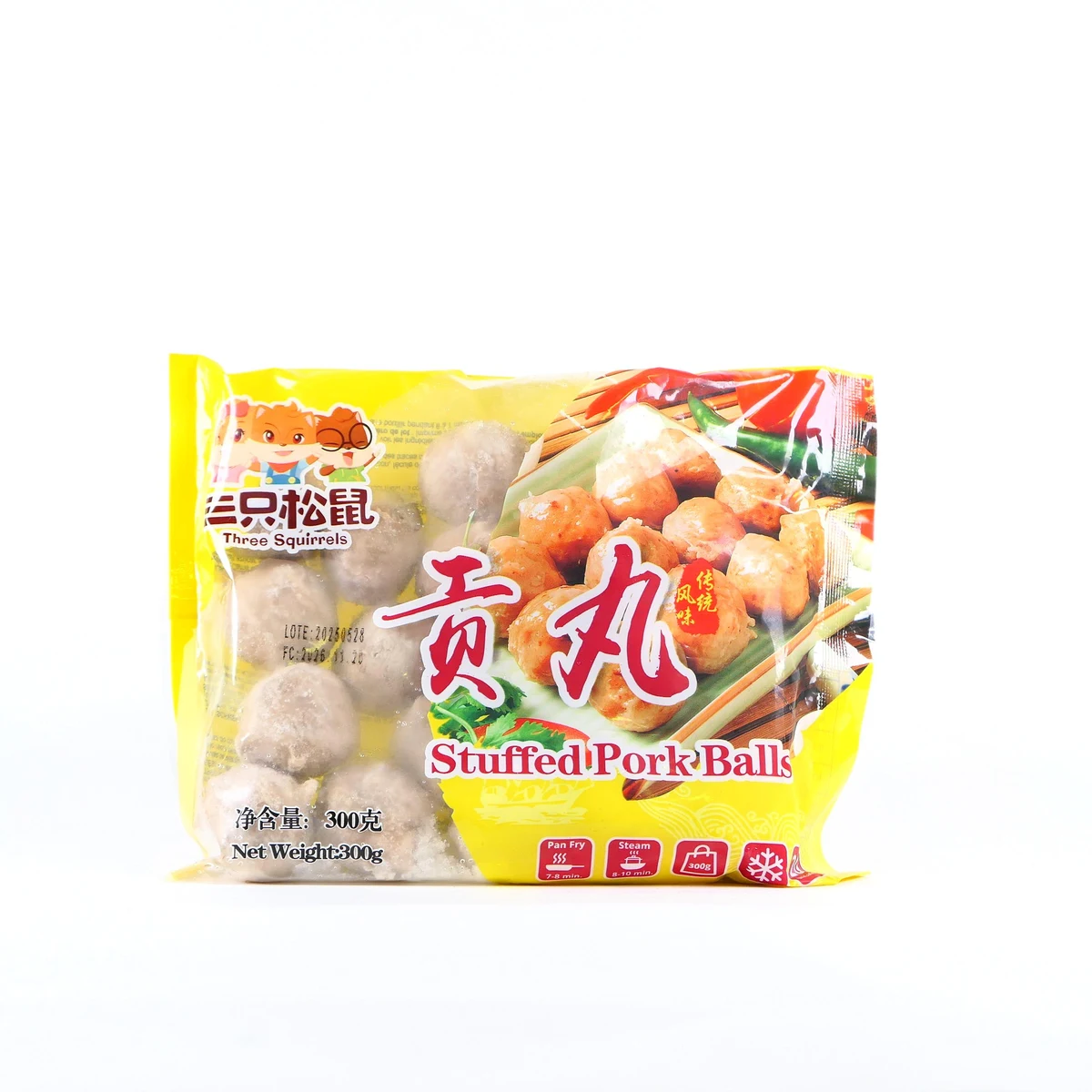 Polpette di Maiale Three Squirrels 300g