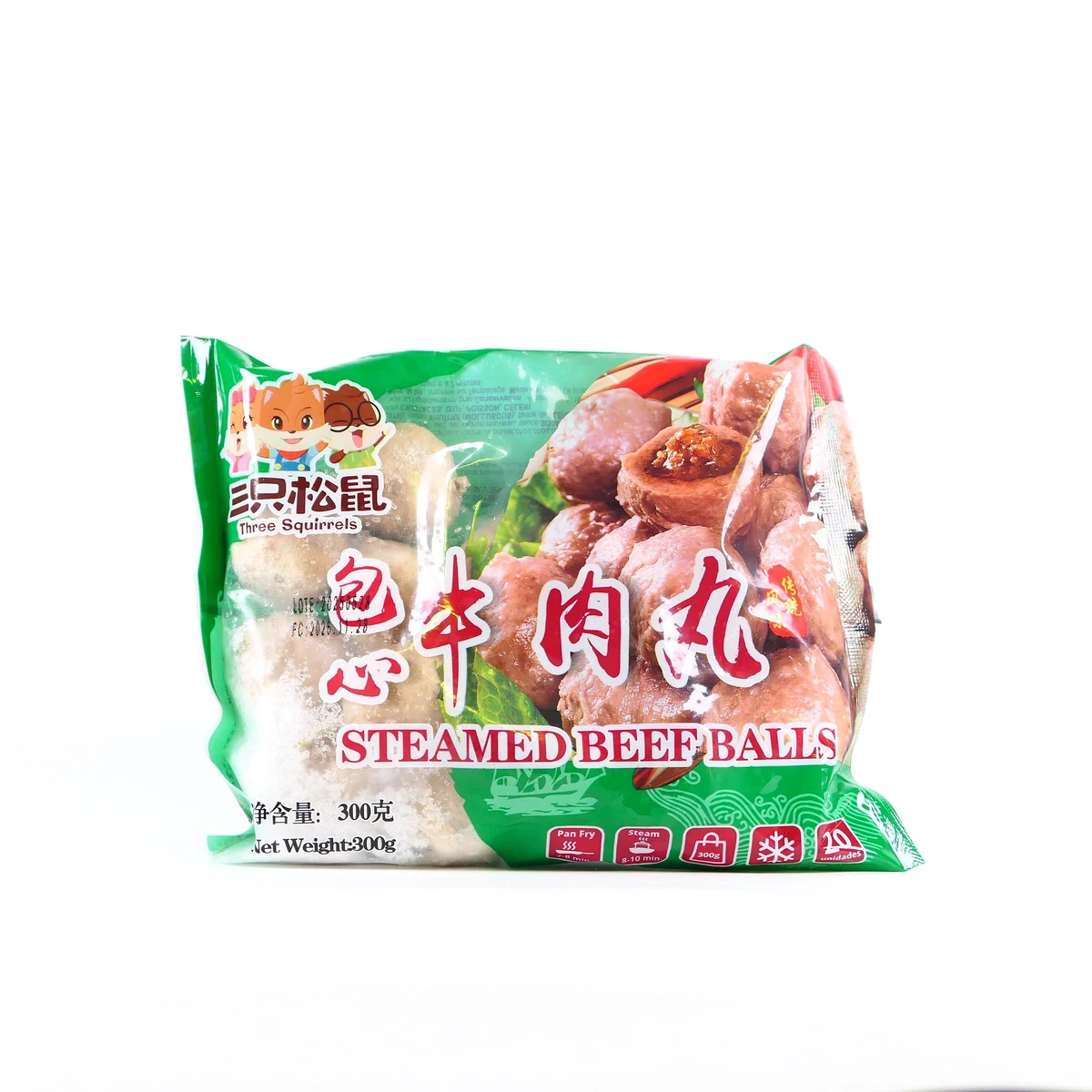 Polpette di Manzo Ripiene Three Squirrels 300g