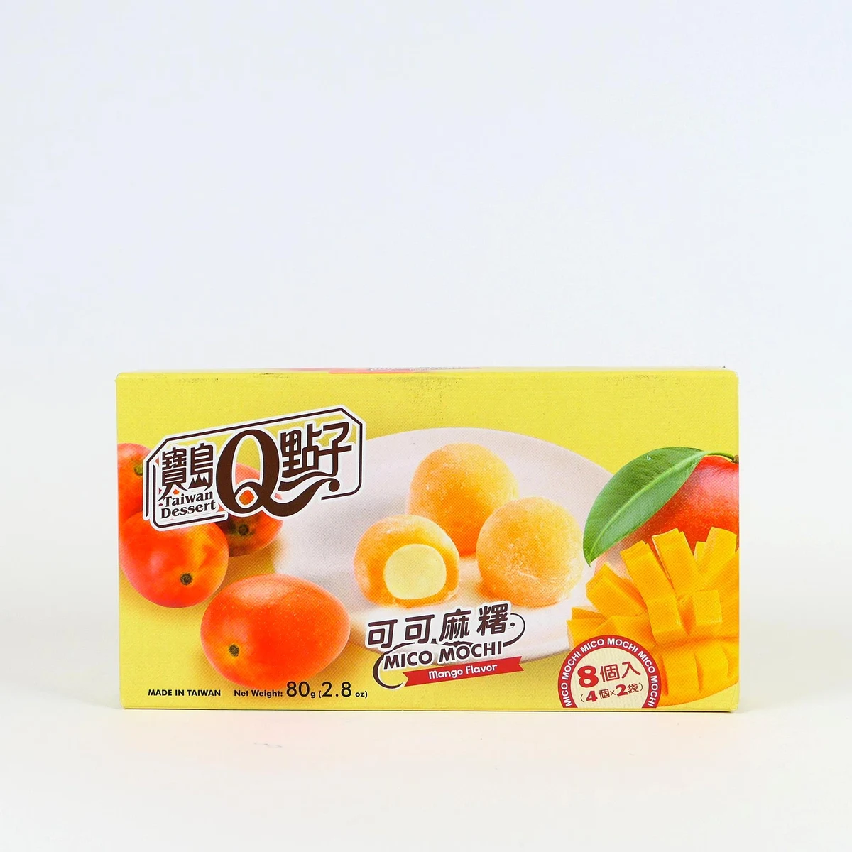 Mochi Taiwan Dessert Mico Mochi Gusto Mango 80g
