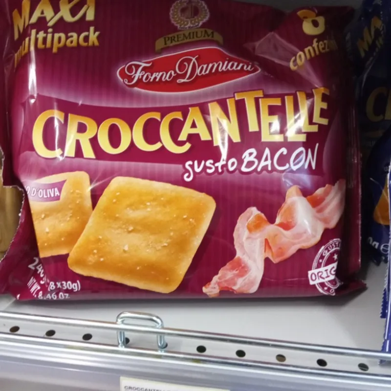 CROCCANTELLE BACON X8 GR.240