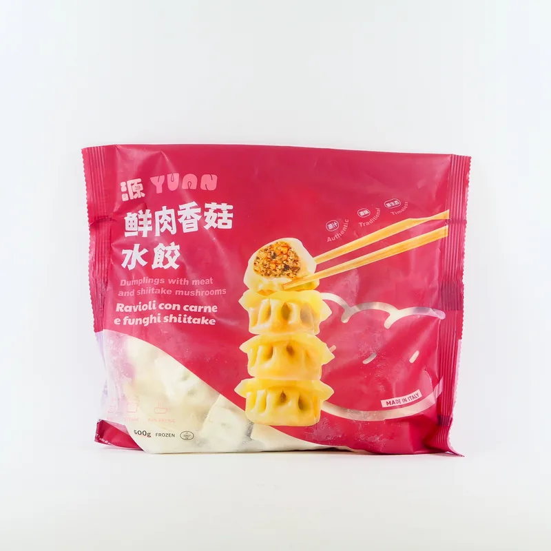 RAVIOLI YUAN CARNE FUNGHI 500G