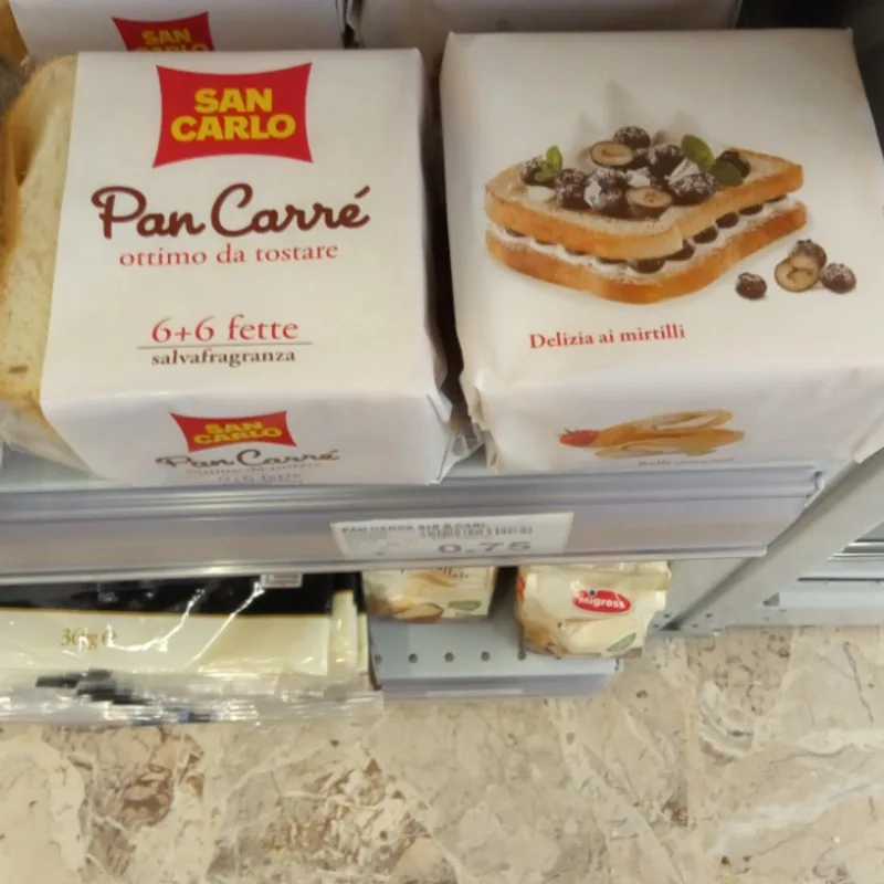 PAN CARRE 6+6 S.CARLO GR220