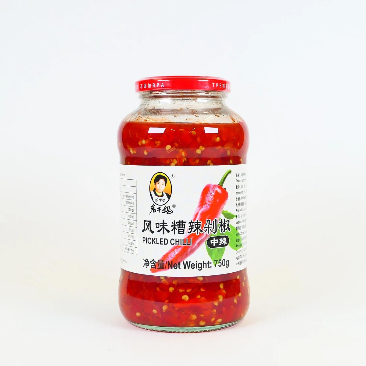 Pep. Tritato Piccante Conservato Lao Gan Ma 750g