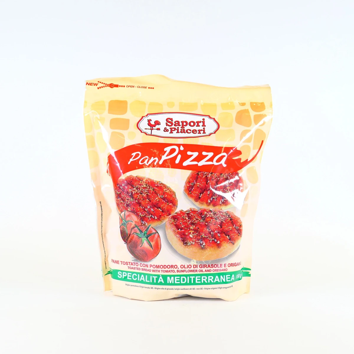 CROSTINI SAPORI PIACERI PANPIZZA POMODORO 150G