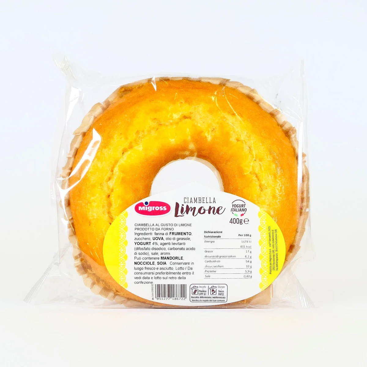 MIGROSS CIAMBELLA LIMONE GR400