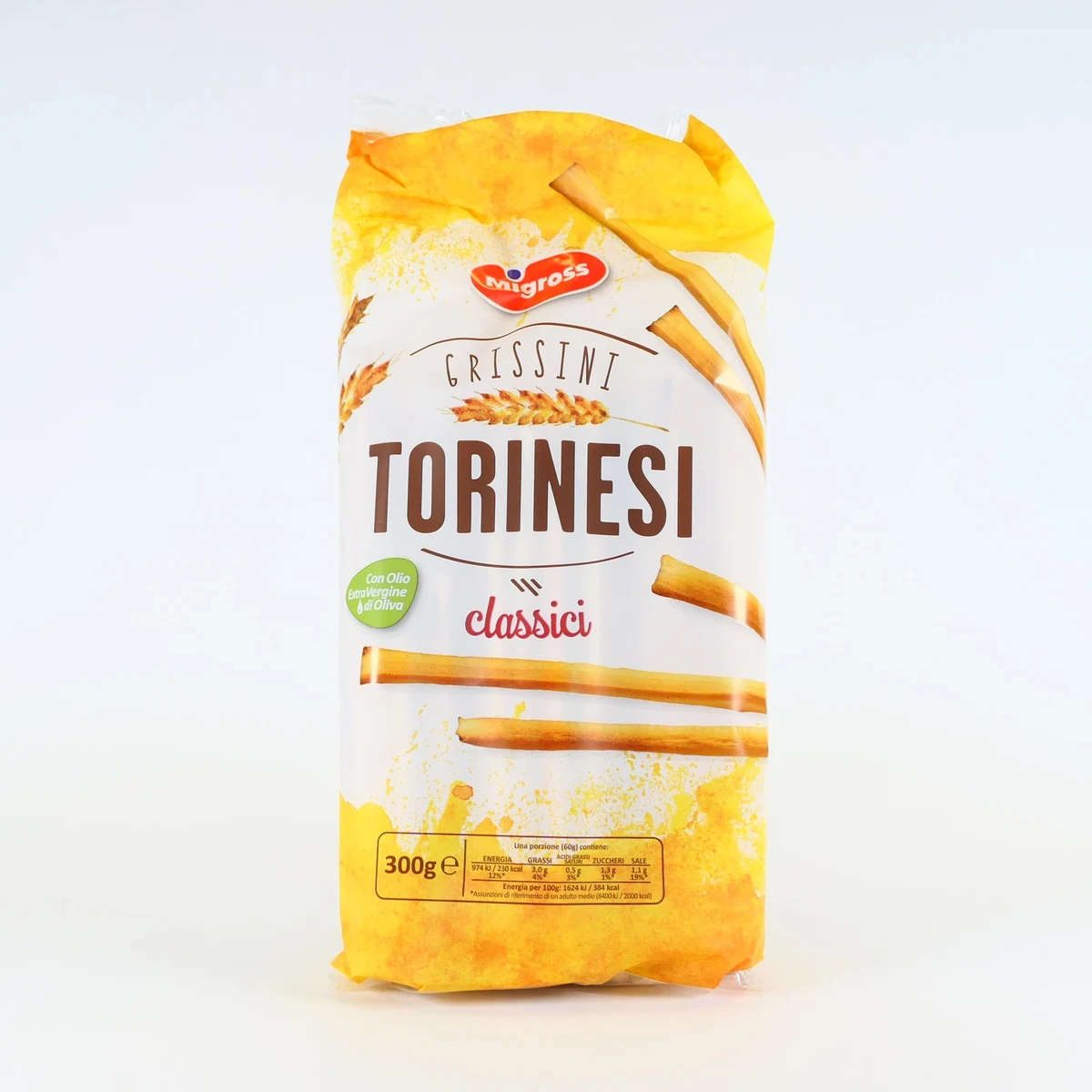 GRISSINI MIGROSS TORINESI CLASSICI 300G
