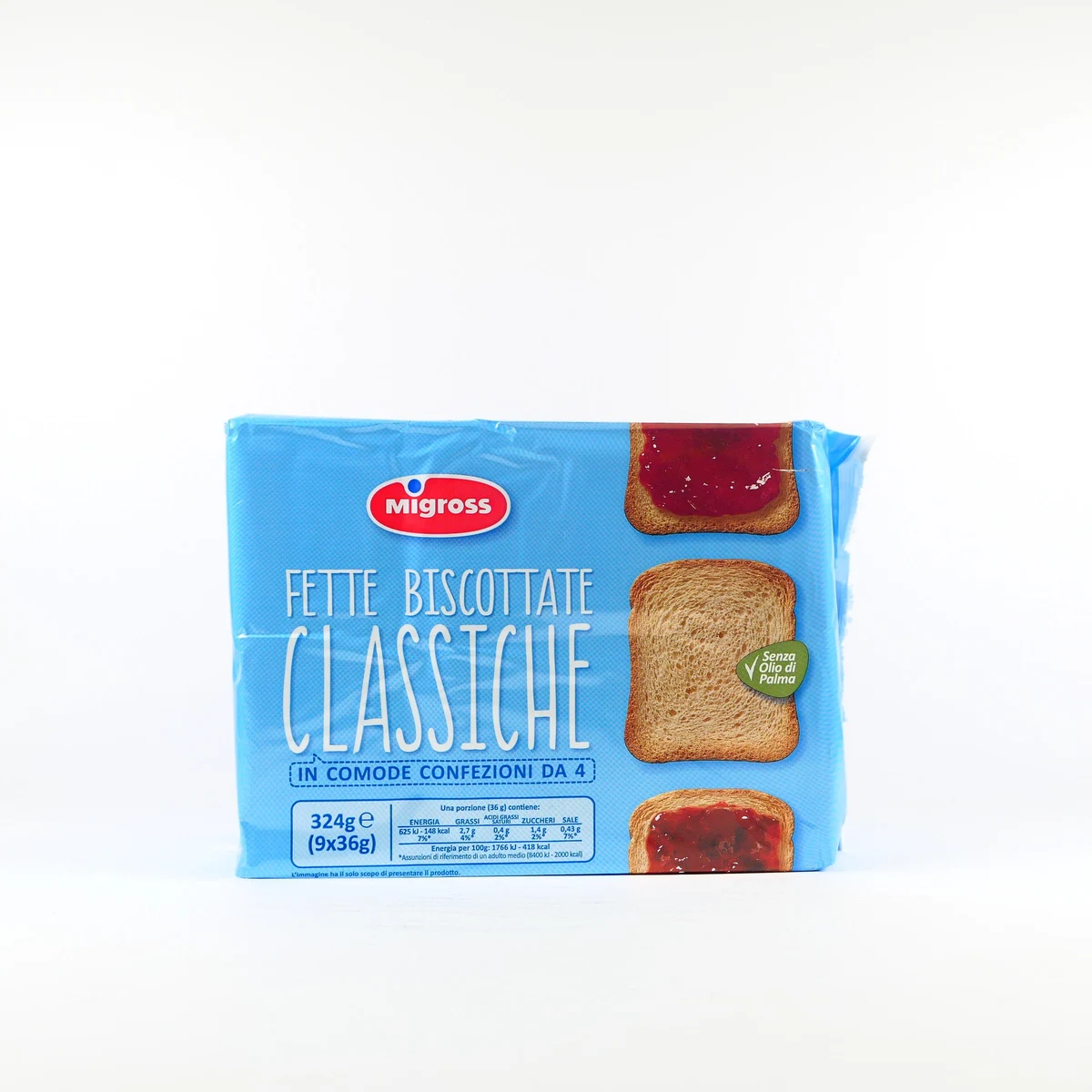 FETTE BISCOTTATE MIGROSS CLASSICHE 324G
