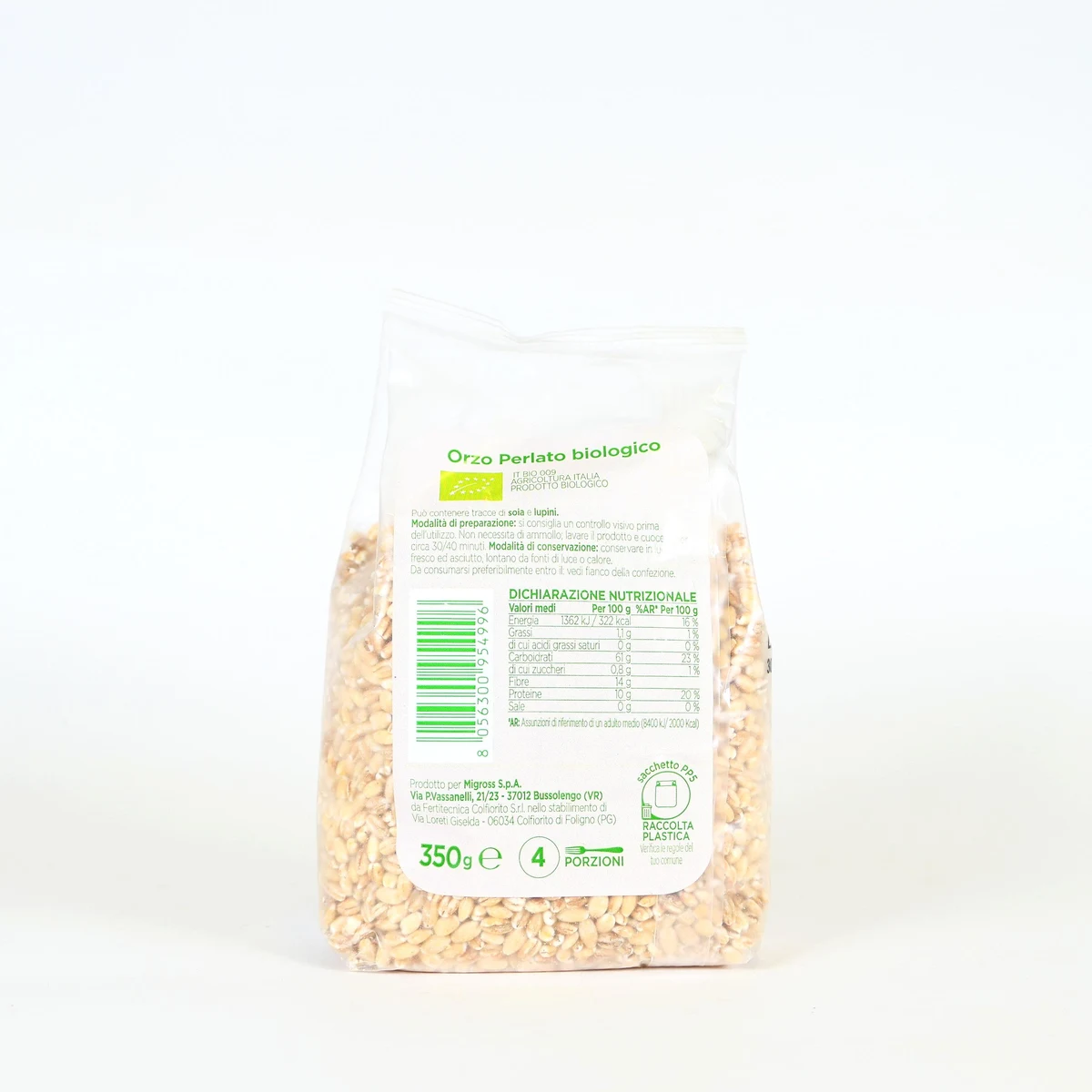 ORZO PERLATO WITA BIO 350G