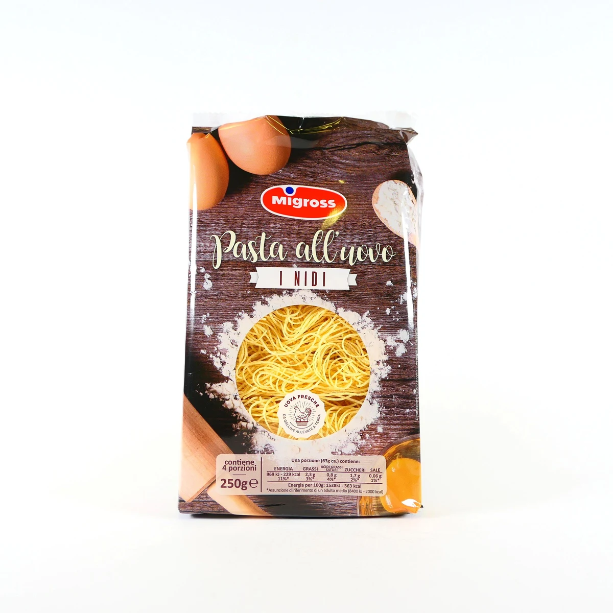 PASTA ALL'UOVO MIGROSS I NIDI TAGLIOLINI 250G